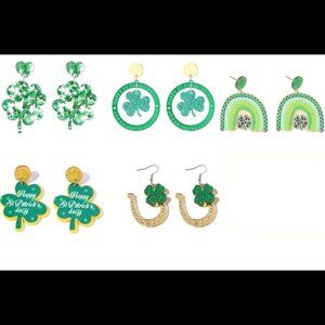 St. Patrick's Day Earrings Set